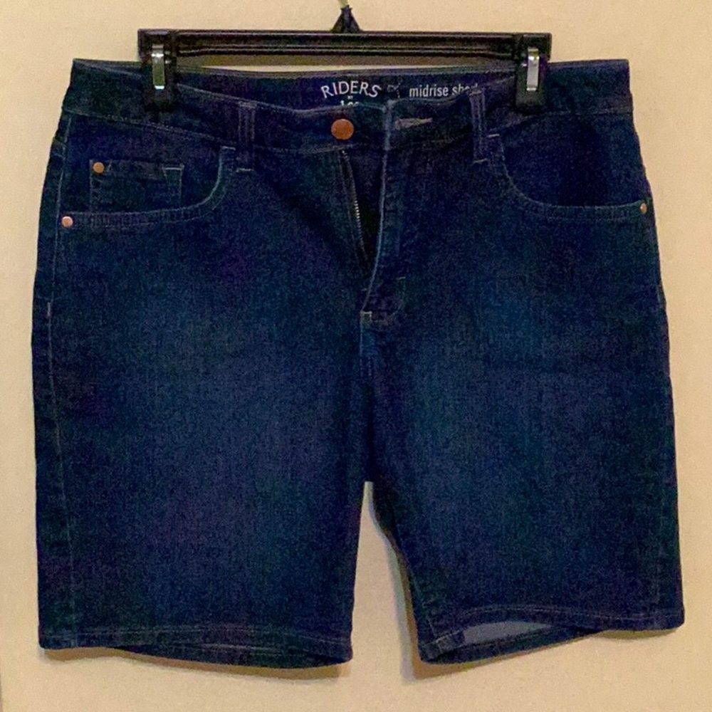 Lee rider denim shorts